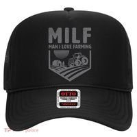 Funny Farm Dad Joke Farmer Mom Man I Love Farming Hat thumb 0