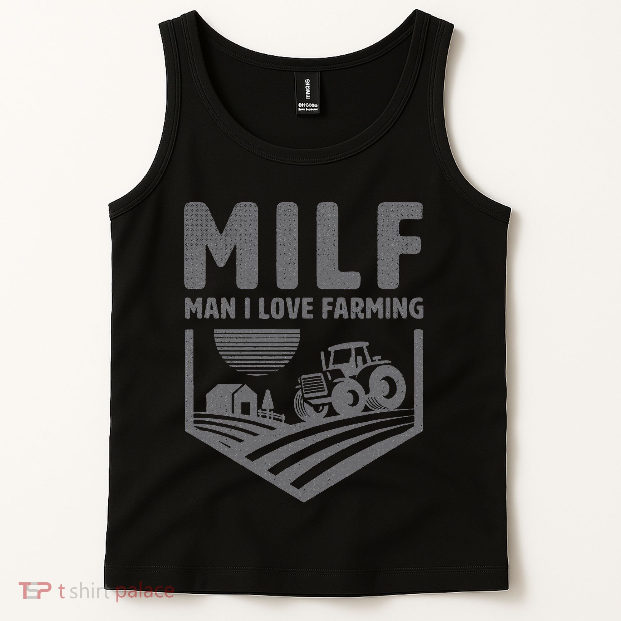 Funny Farm Dad Joke Farmer Mom Man I Love Farming Tank Top