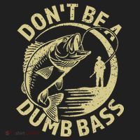 Funny Fishing – Don’T Be A Dumb Bass Beanie thumb 2