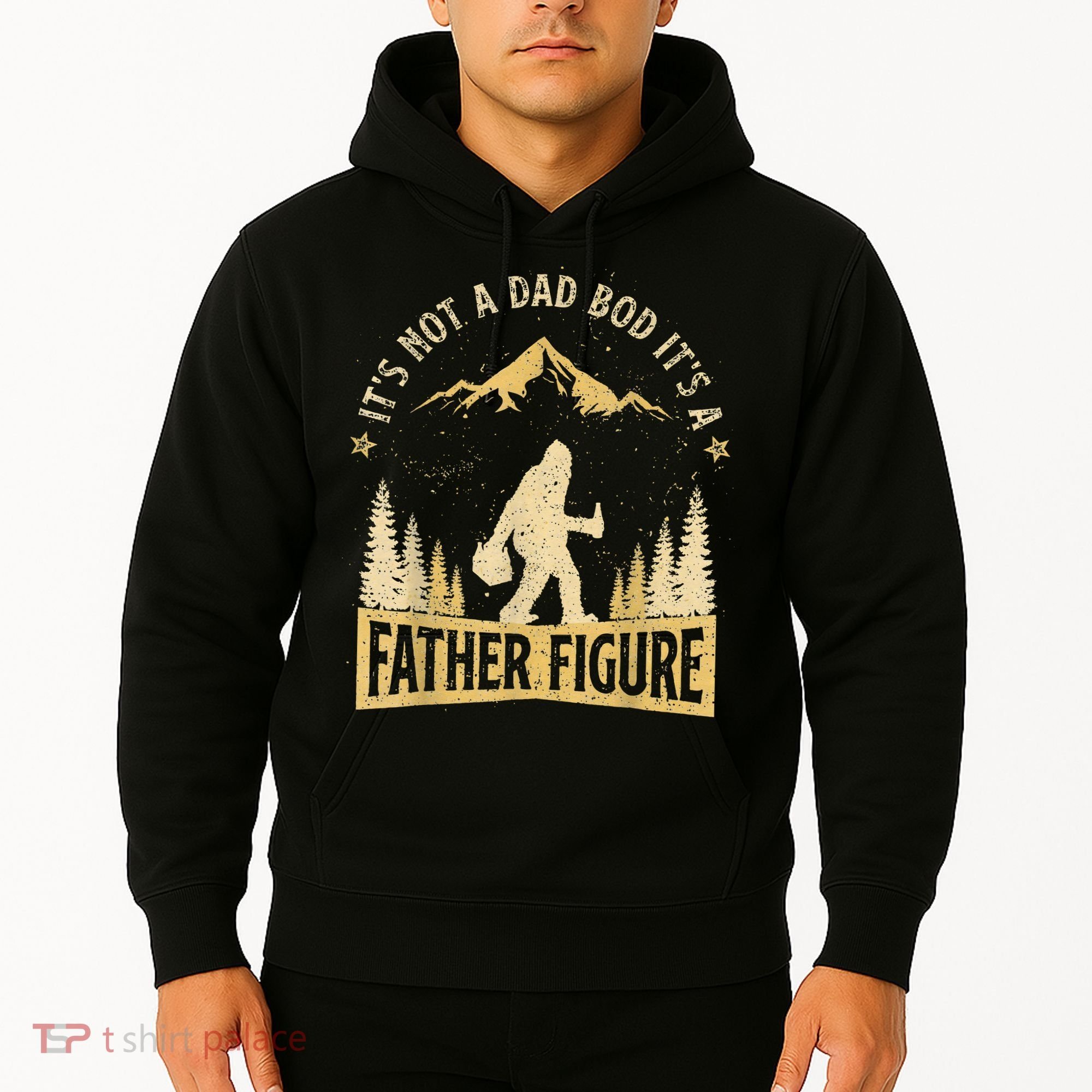 Funny Father's Day It's Not a Dad Bod It's a Father Figure Hoodie