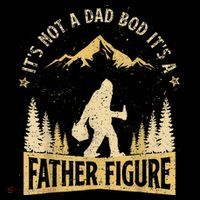 Funny Father's Day It's Not a Dad Bod It's a Father Figure Hoodie thumb 7