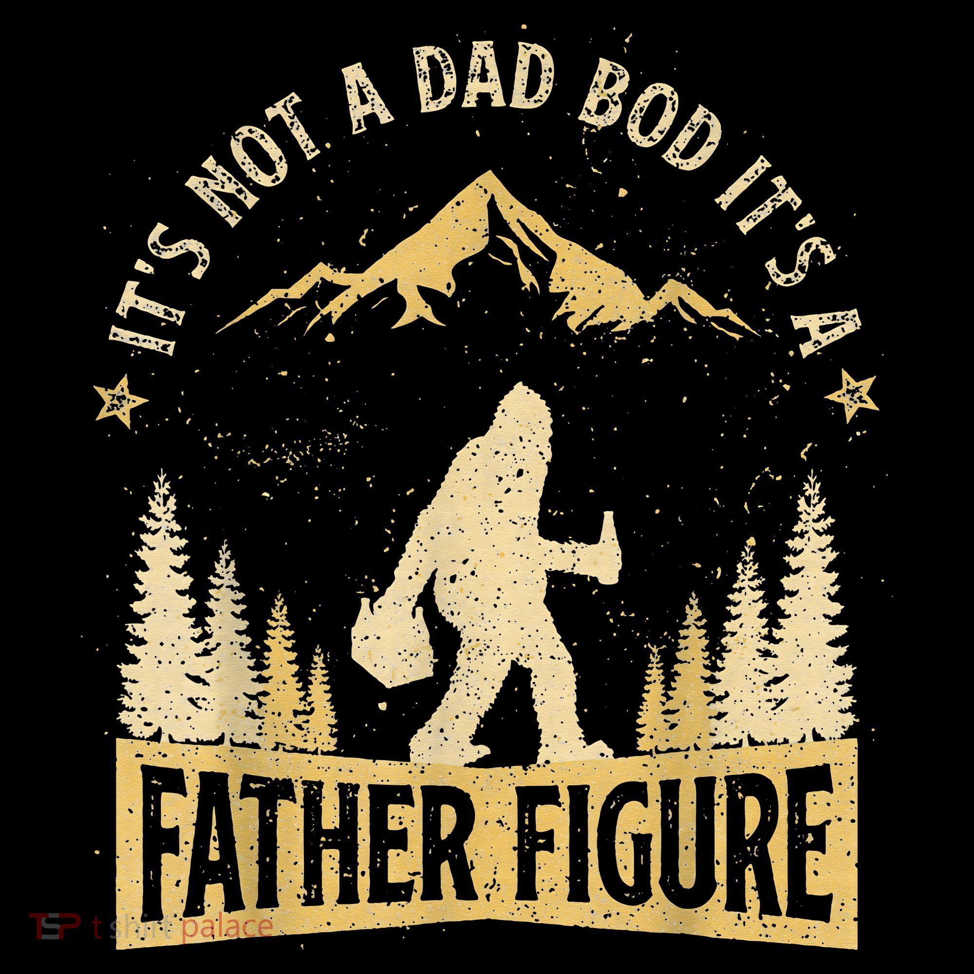 Funny Father's Day It's Not a Dad Bod It's a Father Figure Hoodie