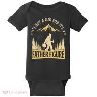 Funny Father's Day It's Not a Dad Bod It's a Father Figure Baby Bodysuit thumb 0