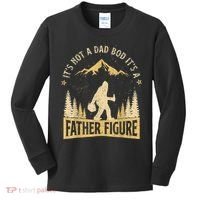 Funny Father's Day It's Not a Dad Bod It's a Father Figure Kids Long Sleeve Shirt thumb 0