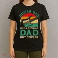 Funny Fathers Day Guitar Dad For Guitarist Music Lover Dad T-Shirt thumb 4