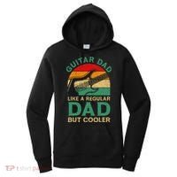 Funny Fathers Day Guitar Dad For Guitarist Music Lover Dad Women's Hoodie thumb 0