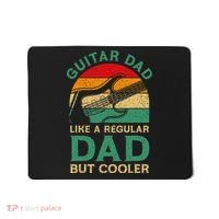 Funny Fathers Day Guitar Dad For Guitarist Music Lover Dad Mousepad thumb 0