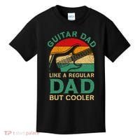 Funny Fathers Day Guitar Dad For Guitarist Music Lover Dad Kids T-Shirt thumb 0