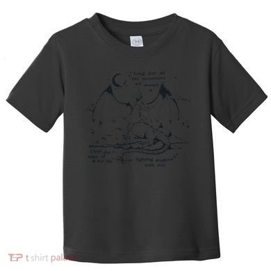 Funny Fighting Dragons With You Speak Now Toddler T-Shirt