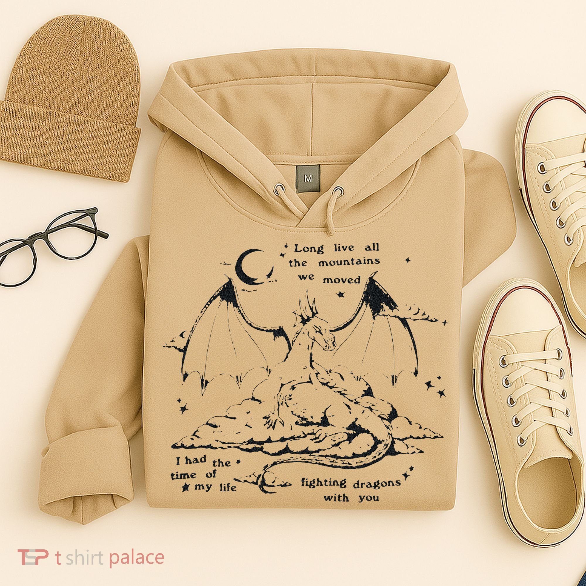 Funny Fighting Dragons With You Speak Now Hoodie