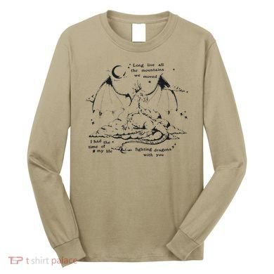 Funny Fighting Dragons With You Speak Now Long Sleeve Shirt