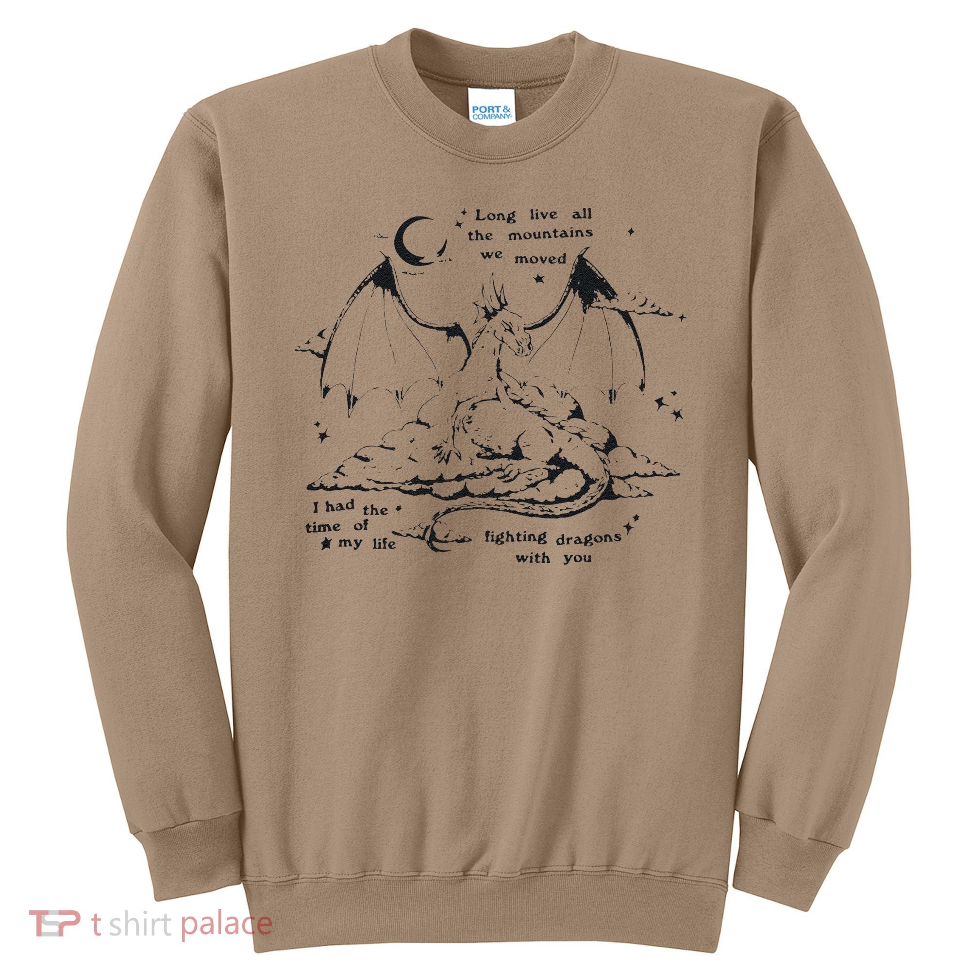 Funny Fighting Dragons With You Speak Now Sweatshirt