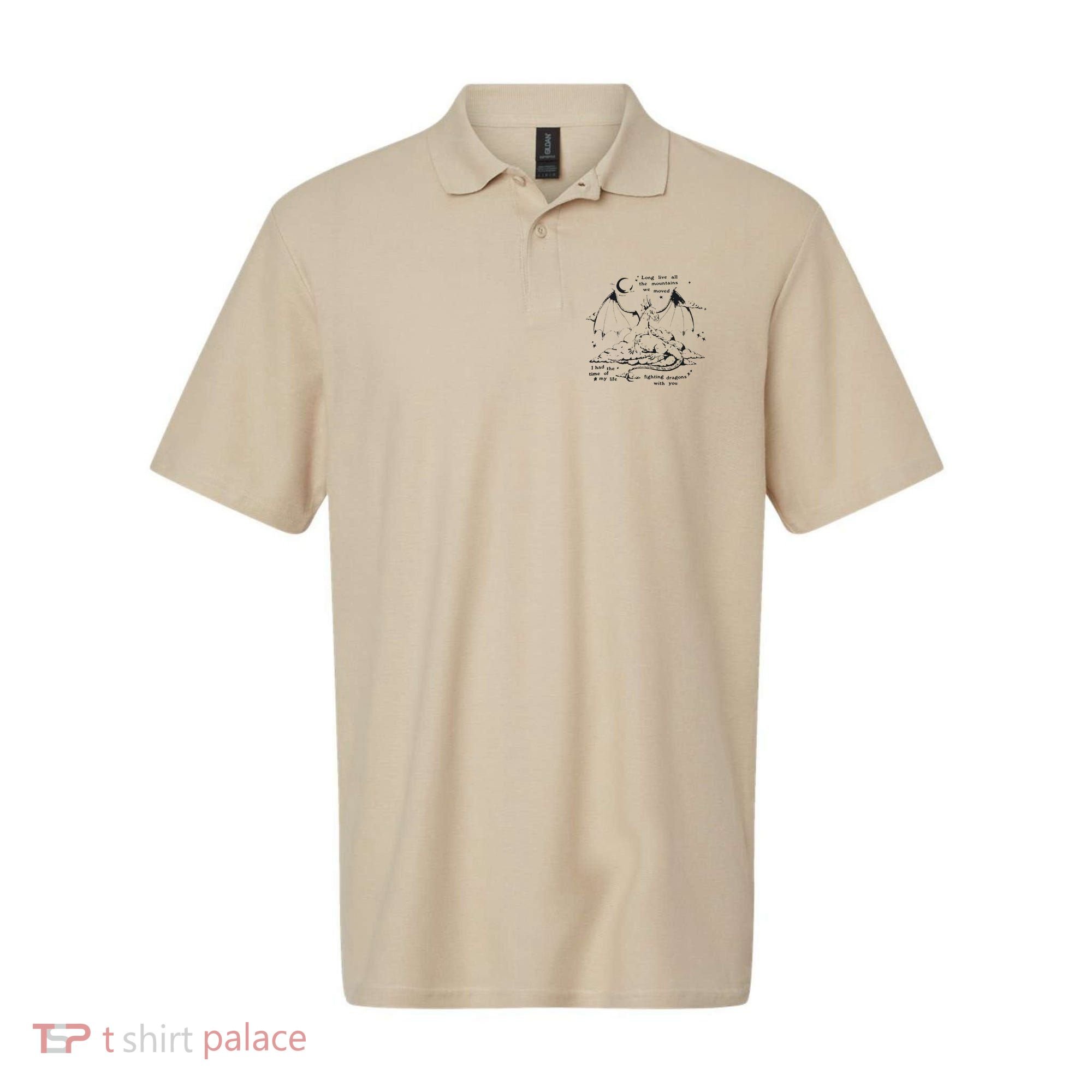 Funny Fighting Dragons With You Speak Now Polo