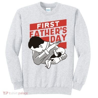 First Father's Day Dab Sweatshirt
