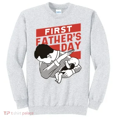 First Father's Day Dab Sweatshirt