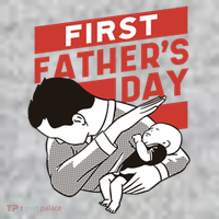 First Father's Day Dab Kids Hoodie thumb 2