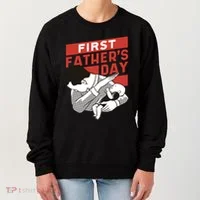 First Father's Day Dab Women's Sweatshirt thumb 0
