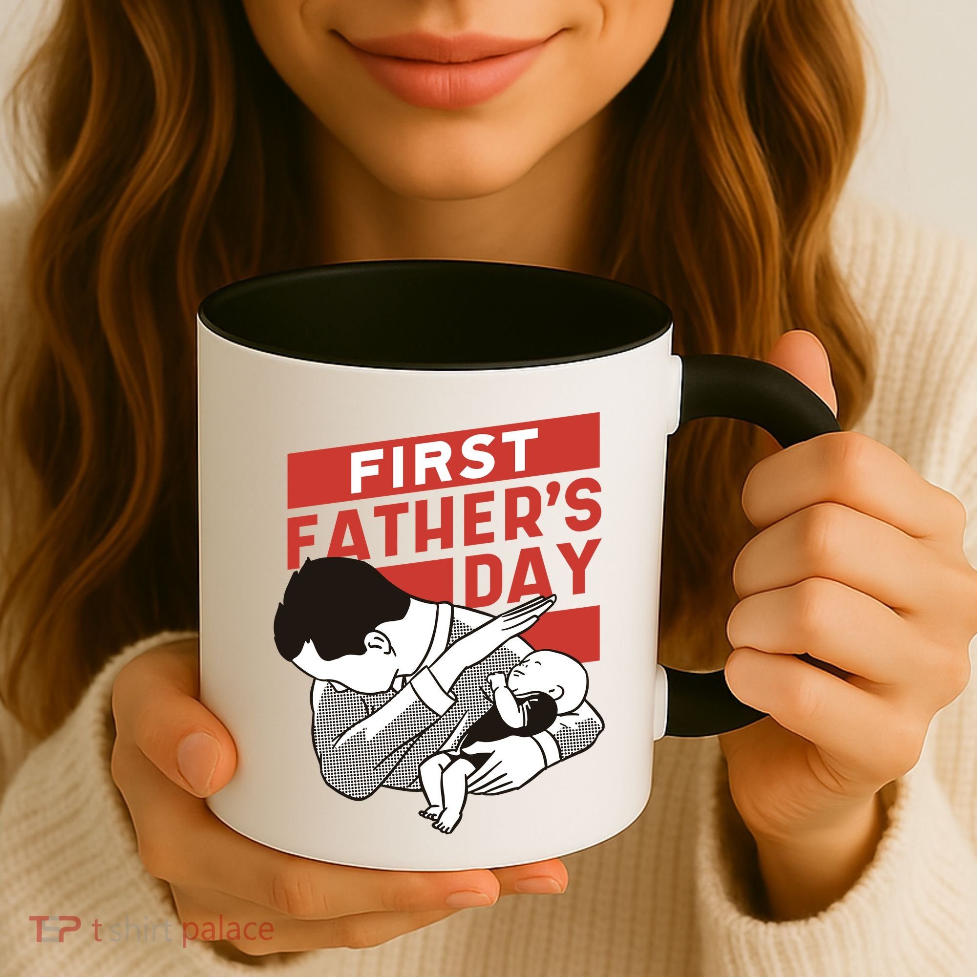 First Father's Day Dab Coffee Mug