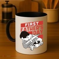 First Father's Day Dab Coffee Mug thumb 4