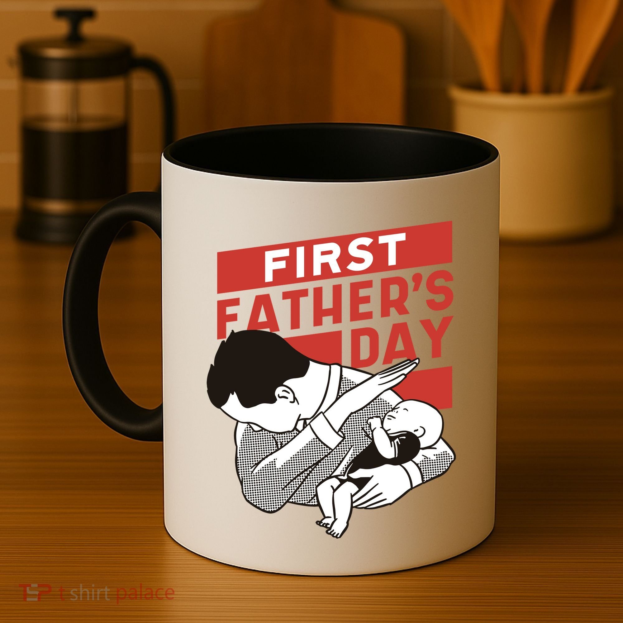 First Father's Day Dab Coffee Mug