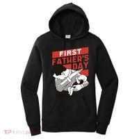First Father's Day Dab Women's Hoodie thumb 0