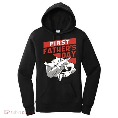 First Father's Day Dab Women's Hoodie