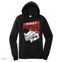 First Father's Day Dab Women's Hoodie thumb 0