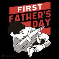 First Father's Day Dab Ornament thumb 1