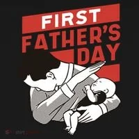 First Father's Day Dab Baby Bodysuit thumb 2