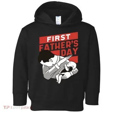 First Father's Day Dab Toddler Hoodie