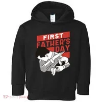 First Father's Day Dab Toddler Hoodie thumb 0