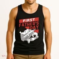 First Father's Day Dab Tank Top thumb 3