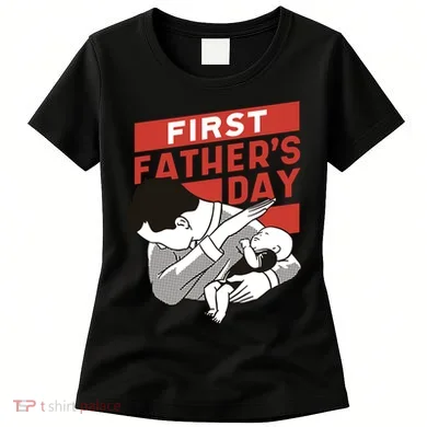 First Father's Day Dab Women's T-Shirt