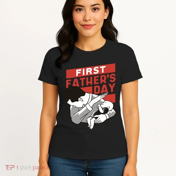 First Father's Day Dab Women's T-Shirt