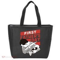 First Father's Day Dab Tote Bag thumb 0