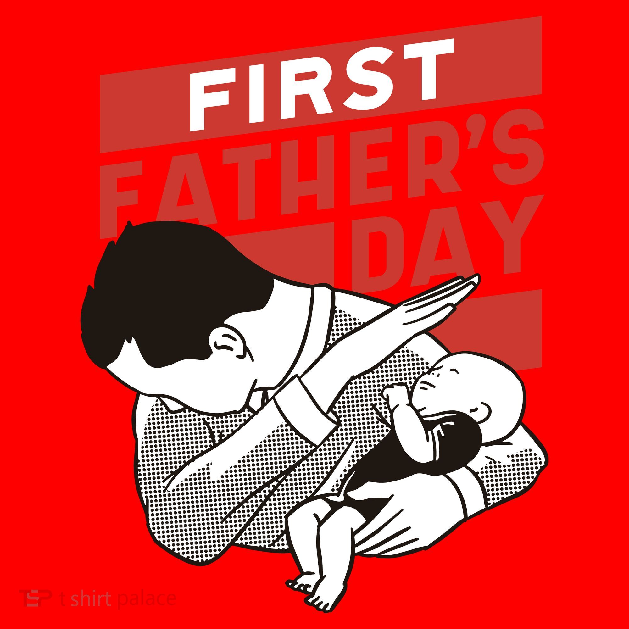First Father's Day Dab Santa Hat