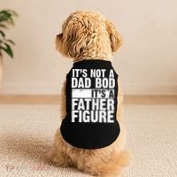 Father Figure Dad Bod Funny Meme Doggie Tank thumb 2