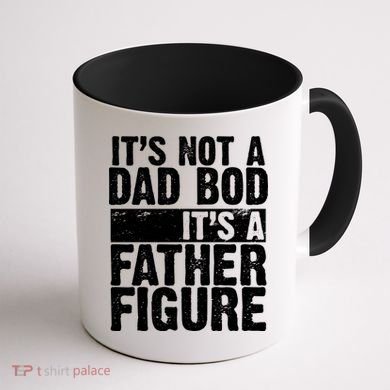 Father Figure Dad Bod Funny Meme Coffee Mug back
