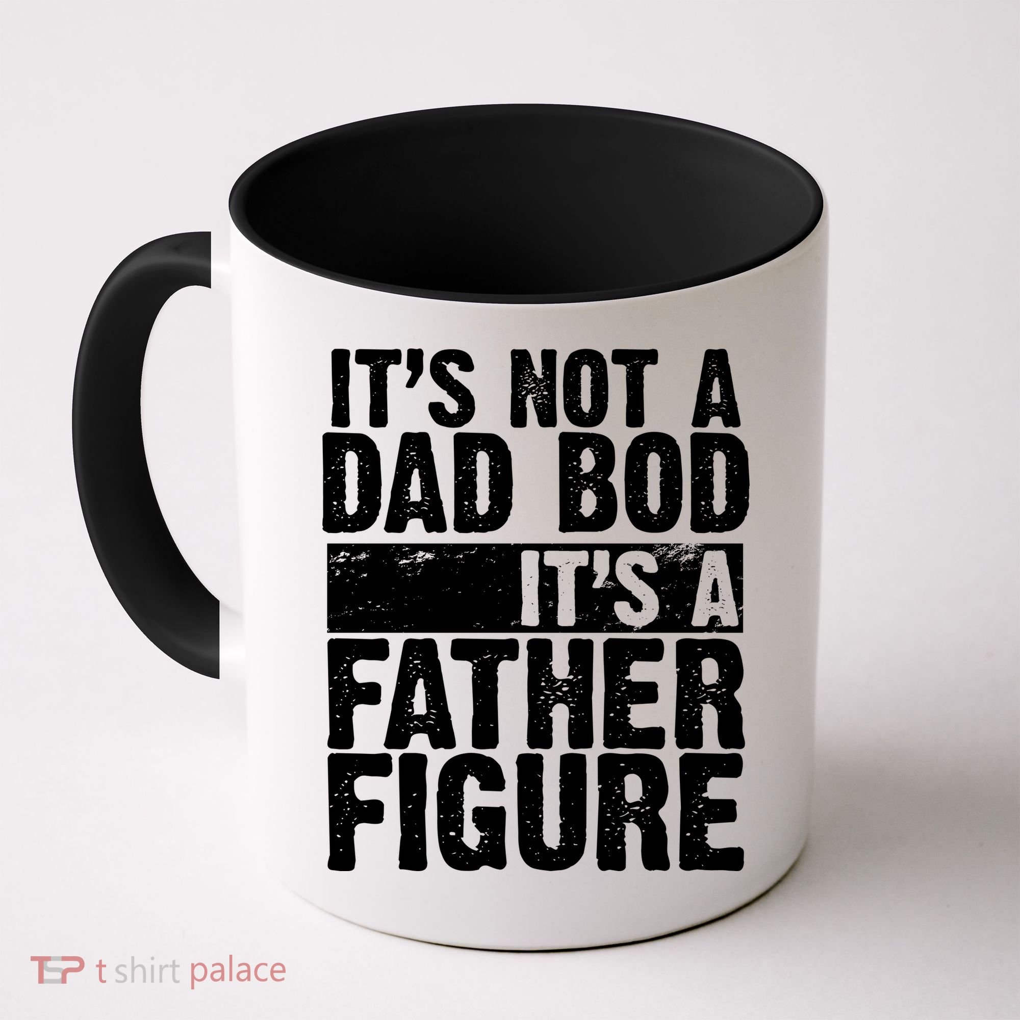 Father Figure Dad Bod Funny Meme Coffee Mug