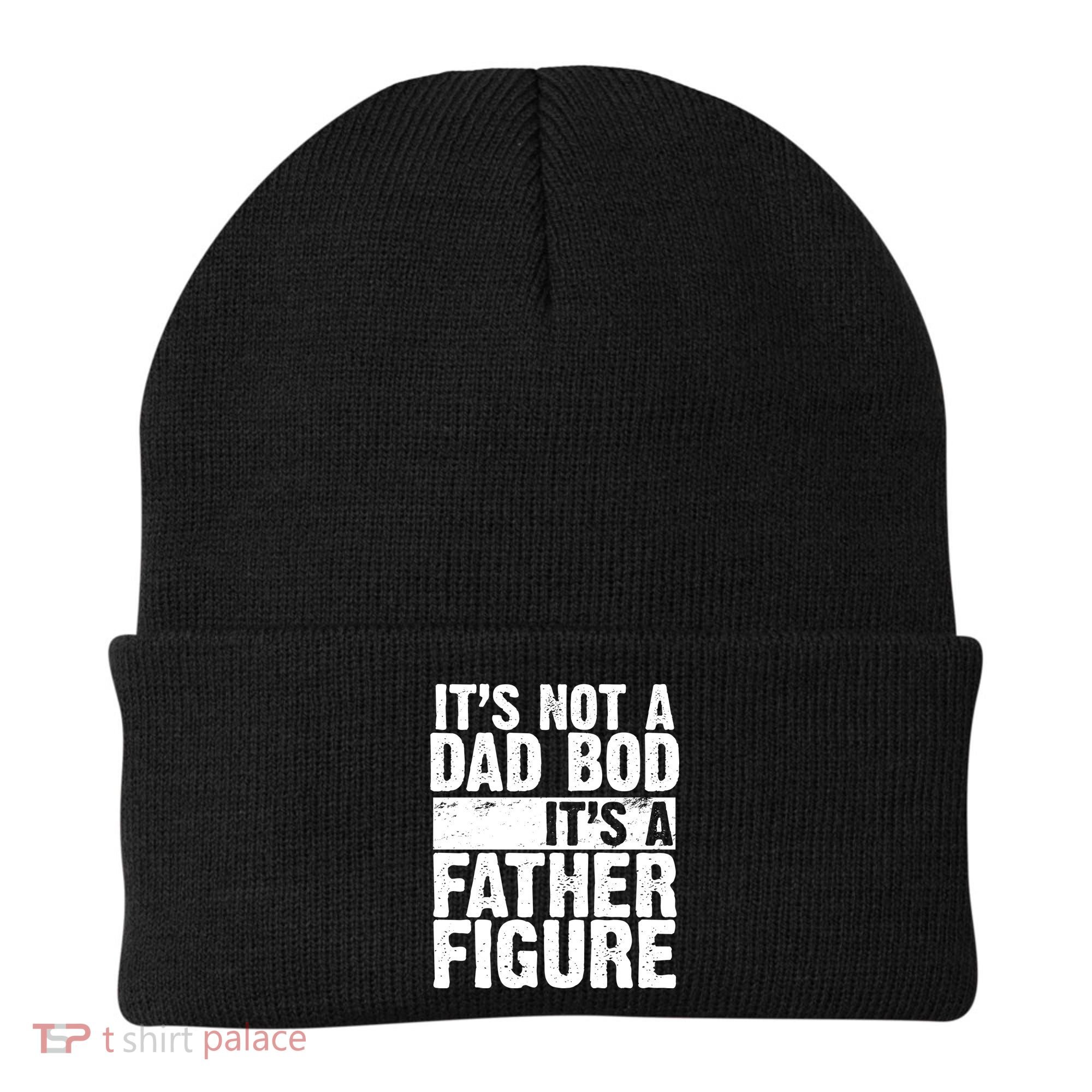 Father Figure Dad Bod Funny Meme Beanie