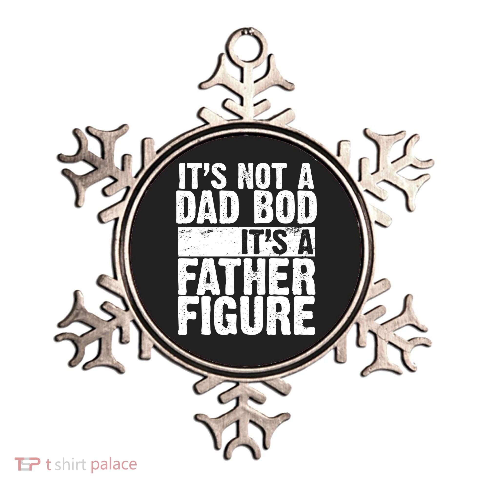 Father Figure Dad Bod Funny Meme Ornament