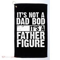 Father Figure Dad Bod Funny Meme Golf Towel thumb 0