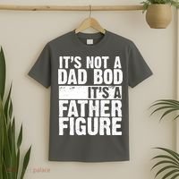 Father Figure Dad Bod Funny Meme T-Shirt thumb 2