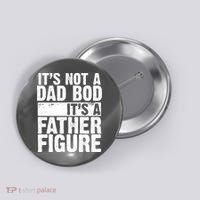 Father Figure Dad Bod Funny Meme Button thumb 0