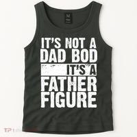 Father Figure Dad Bod Funny Meme Tank Top thumb 2