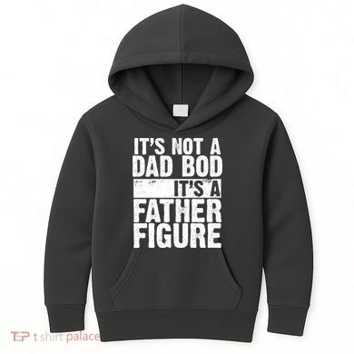 Father Figure Dad Bod Funny Meme Kids Hoodie
