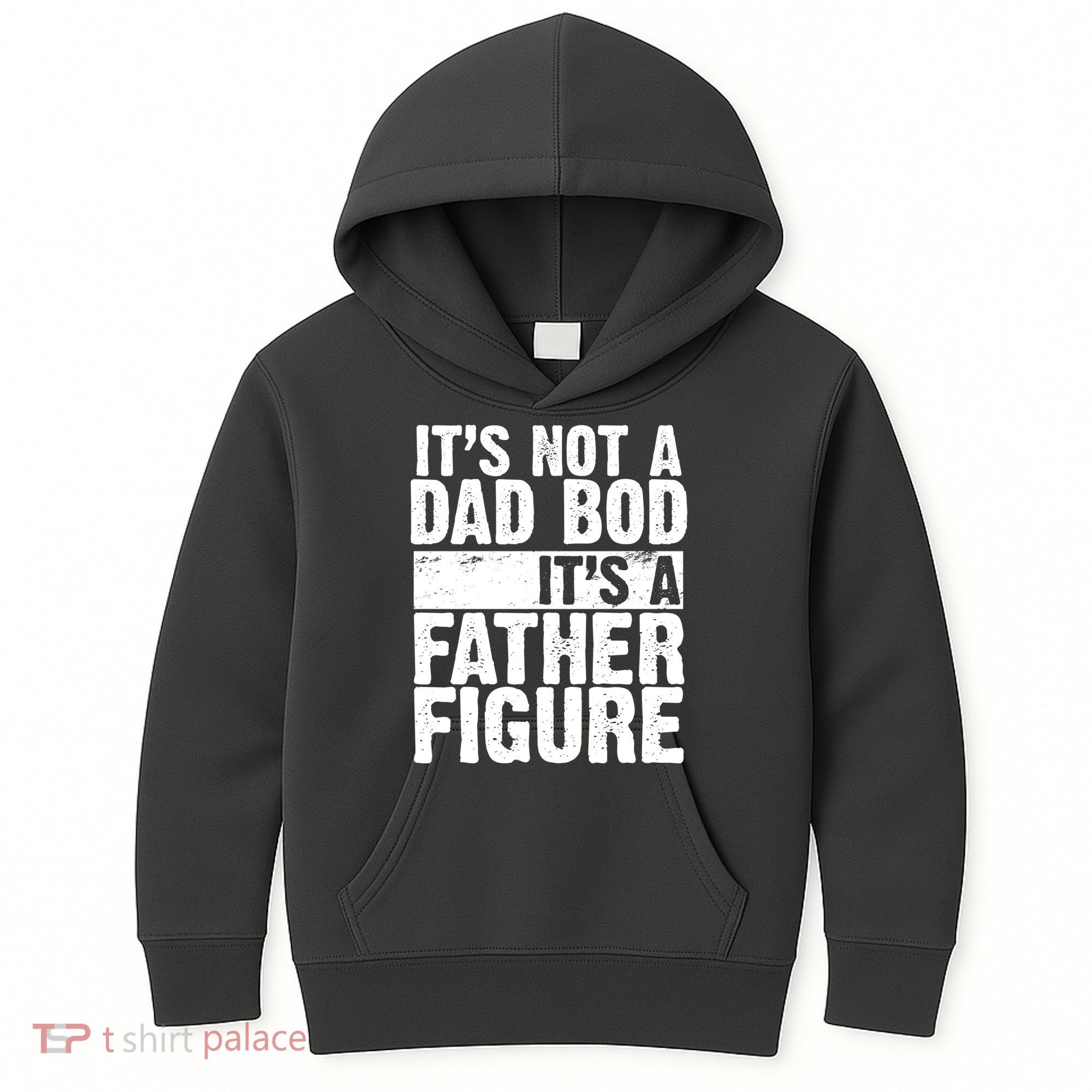 Father Figure Dad Bod Funny Meme Kids Hoodie