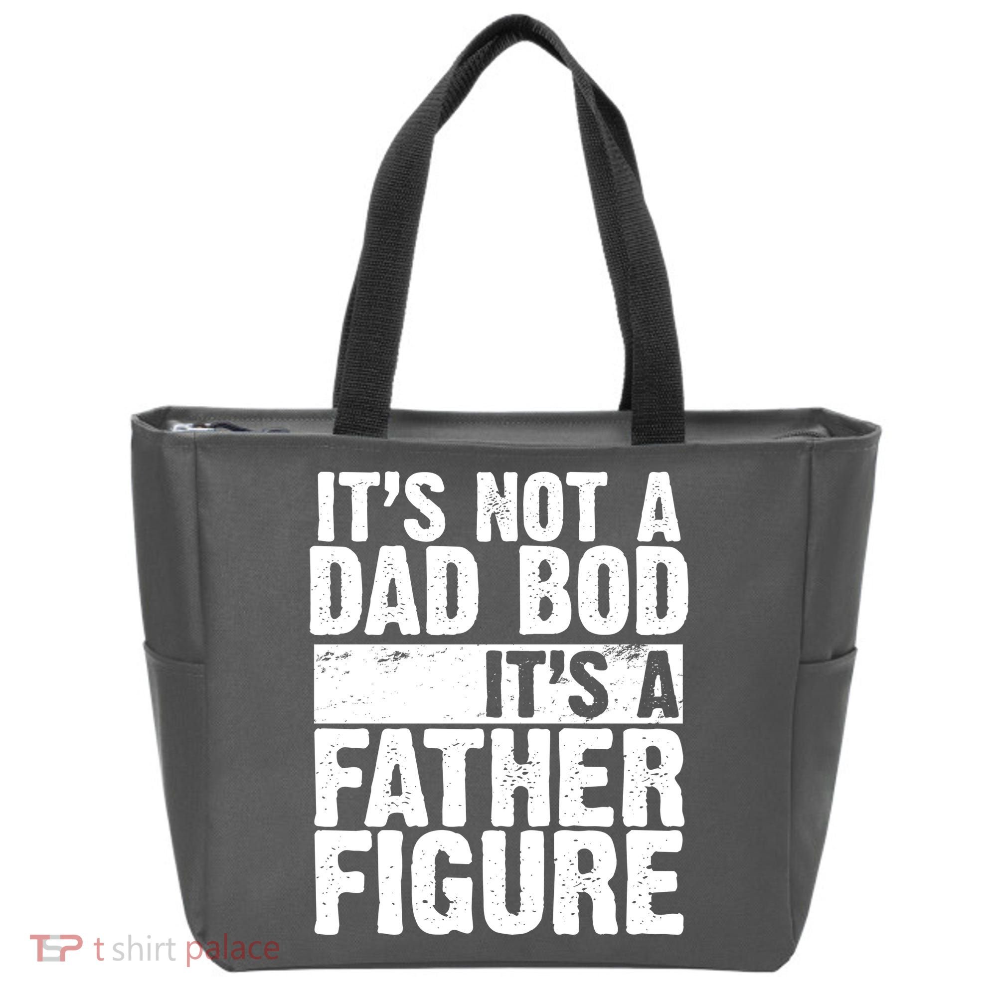 Father Figure Dad Bod Funny Meme Tote Bag