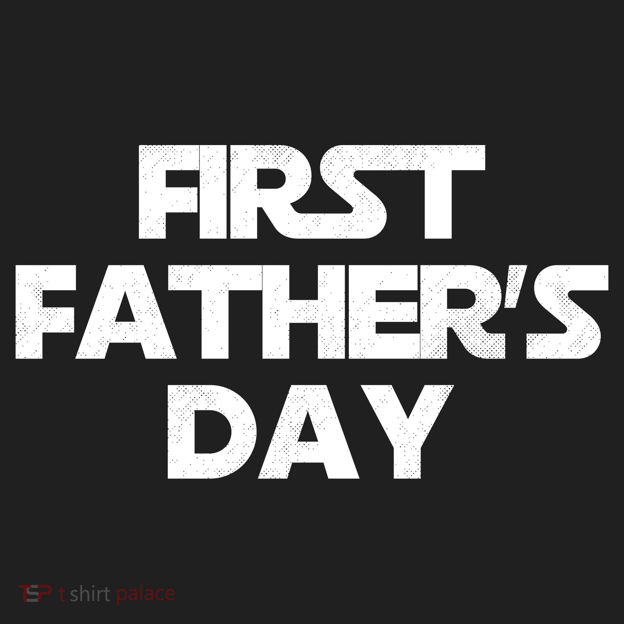 First Fathers Day Golf Towel