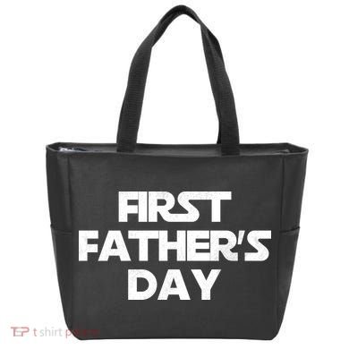 First Fathers Day Tote Bag